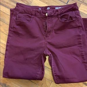 Maroon Jeggings
